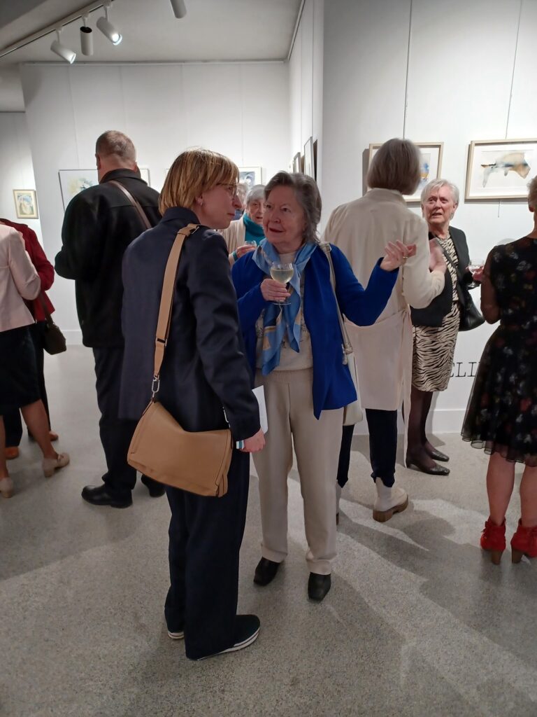 Mieke Van den Brande & Denise De Lille, cursistententoonstelling vernissage, Blikveld, Bonheiden 12/05/2023. © FS