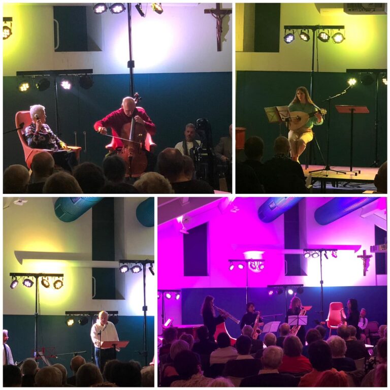 Impressie van de gedichtenavond Dichters 2820 in Den Olm - Bonheiden van 23/11/2023. © Den Olm