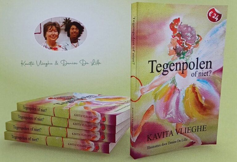 Boek Tegenpolen' van Kavita Vlieghe en Denise De Lille © 2024