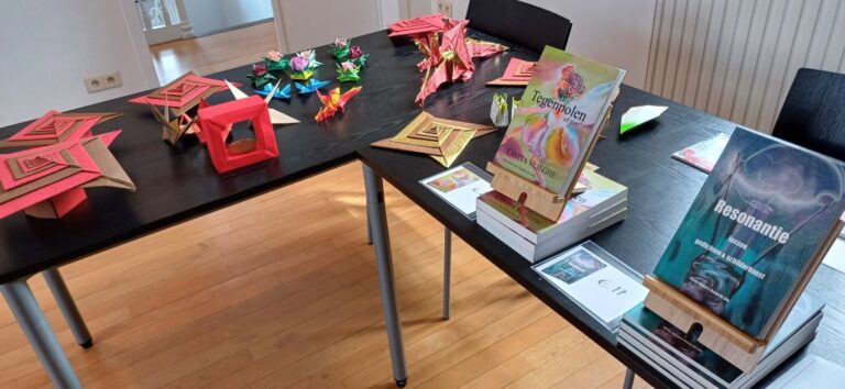 Kunstroute Rotselaar 2025 - Boeken en origami van Kavita