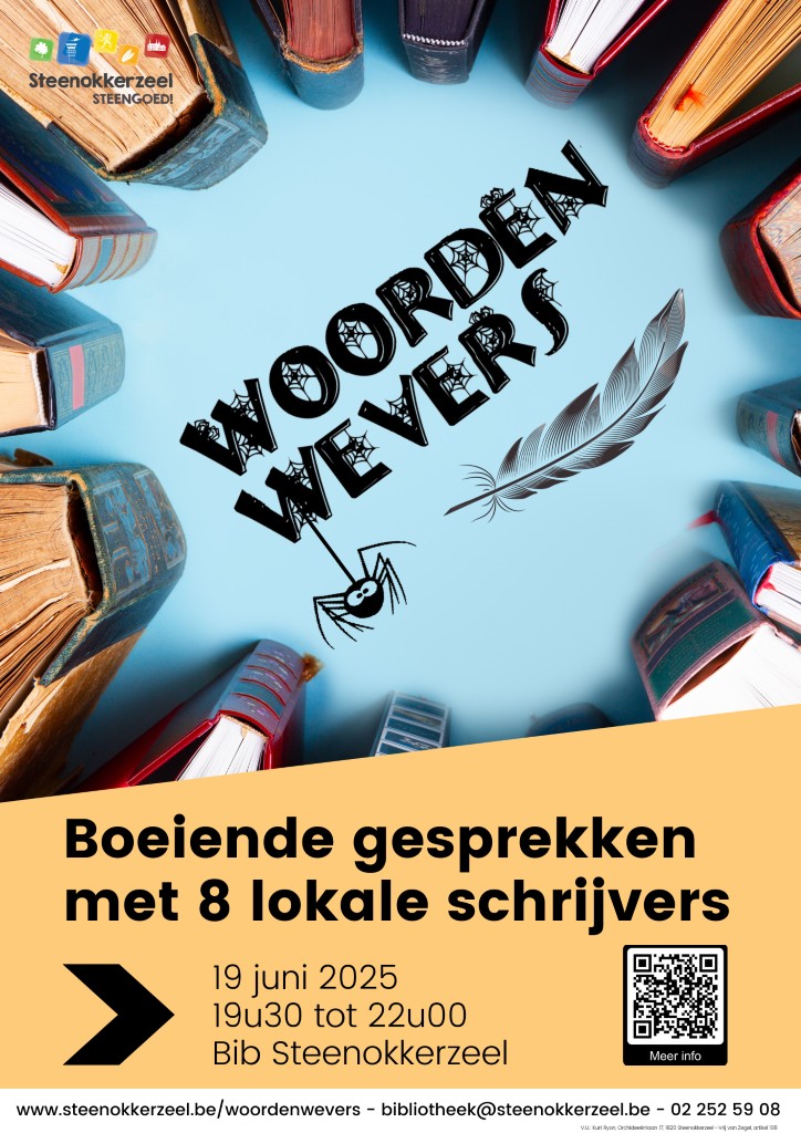 Affiche Woordenwevers Steenokkerzeel 2025