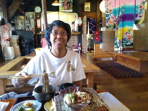Kavita Vlieghe in Shirakawago - Japan oktober 2019 © FS