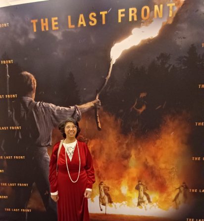 Kavita op de première van The Last Front, 1 februari 2024 - Kinepolis Gent © FS