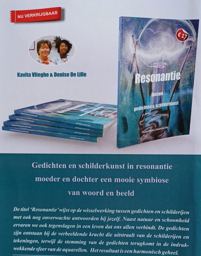 Boek 'Resonantie' van Kavita Vlieghe en Denise De Lille © 2023