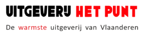 Logo van Uitgeverij Het Punt, de warmste uitgeverij van Vlaanderen